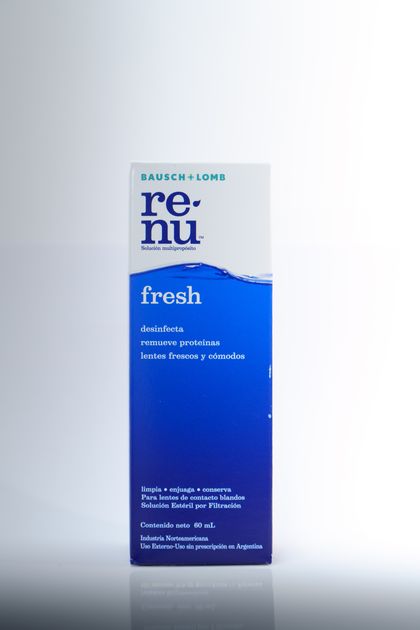Solución Renu Fresh para lentes de contacto
