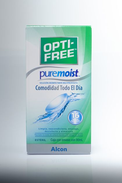 Solución Opti-Free PureMoist
